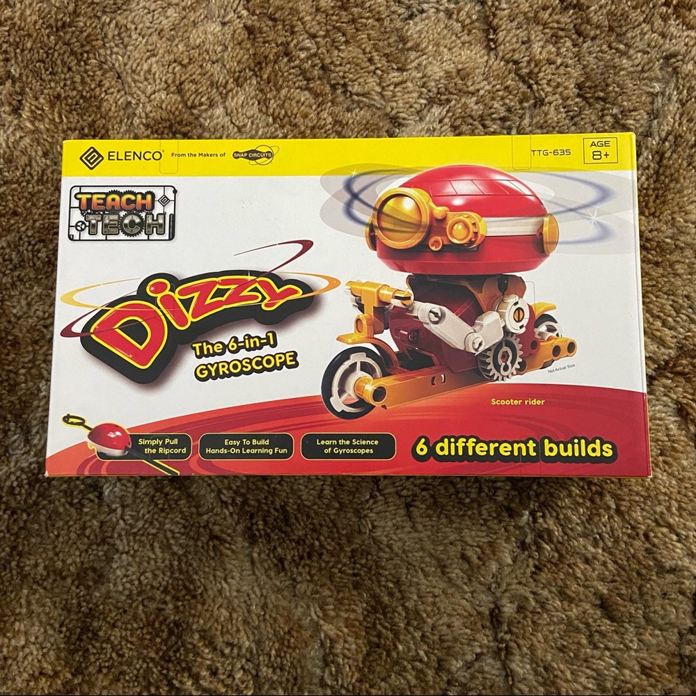 Dizzy- The 6-in-1 Gyroscope ~ NEW